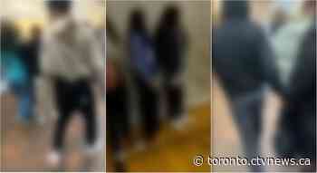 'He has a gun': Video captures dramatic moment inside Toronto school thrown into lockdown