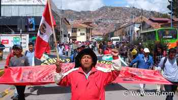 Protests erupt in Peru as thousands of police officers deploy to guard capital
