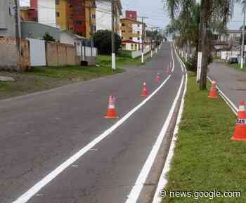 Prefeitura de Lages implanta ciclofaixas em trecho da avenida ... - Notícia no Ato