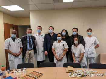 1.014 € offerts au service pédiatrie de l'hôpital de Dreux - Echo Républicain