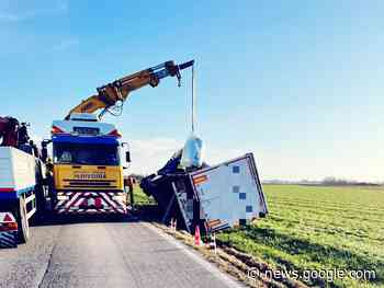 Camion si ribalta a Ceresole d'Alba: chiusa la provinciale - http://gazzettadalba.it/