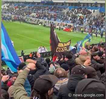 Indecente coro antisemita dei tifosi della Lazio a Sassuolo: non è la ... - Sport Fanpage