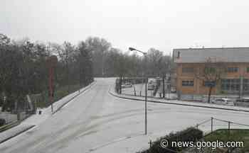 Grandine mista a neve in mattinata su Gubbio: nessuna ... - Cronaca Eugubina