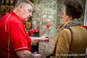 Princess Royal reopens refurbished poppy factory - Barrhead News