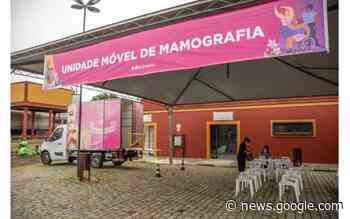 Saúde de Guararema realiza exames na Carreta da Mamografia - Guararema