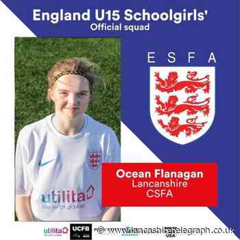 Rawtenstall schoolgirl chosen for England U15 football team