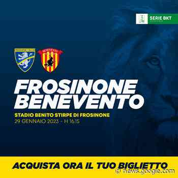 FROSINONE-BENEVENTO, LA BIGLIETTERIA – Frosinone Calcio - Frosinone Calcio