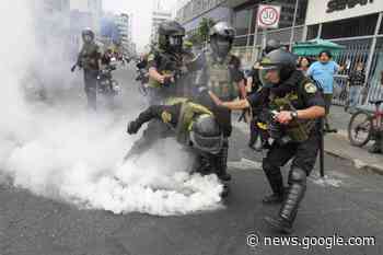 Protesters stream into Peru's capital demanding resignation of ... - Barking and Dagenham Post