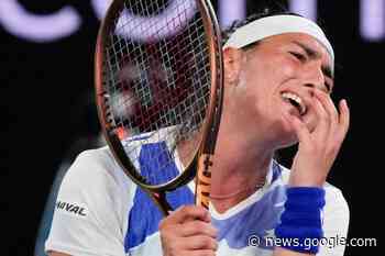 Tearful Ons Jabeur suffers second-round defeat at Australian Open - Dudley News