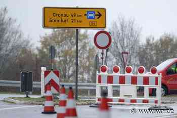 Wendemanöver eines Schwertransportes: B 54 wird voll gesperrt