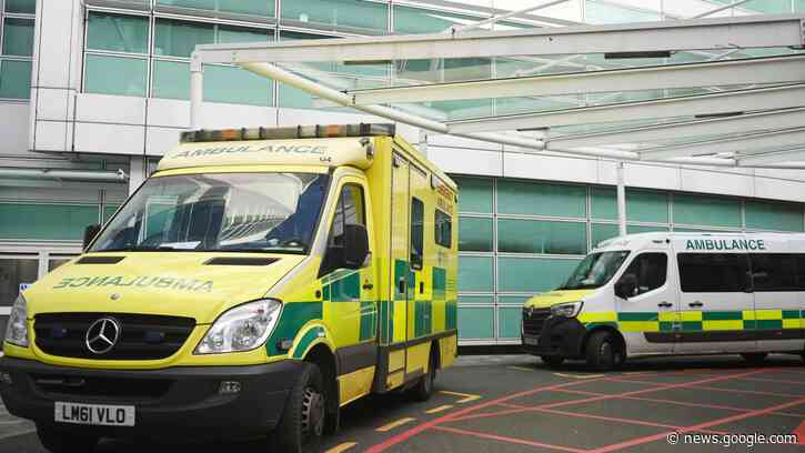 Ambulance delays outside A&E at lowest level this winter - The Times