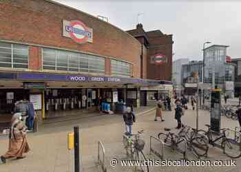 Person in hospital after Wood Green Tube station crash