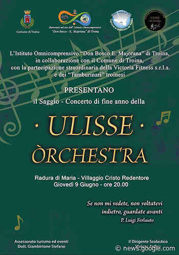 Troina, giovedì 9 giugno il concerto di fine anno della ”Ulisse ... - TeleNicosia