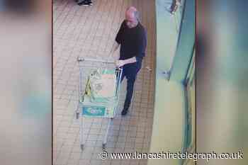 Police looking for this man after incident at Accrington Aldi