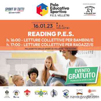 Secondo appuntamento gratuito Reading P.E.S. lunedì 16 gennaio - Velletri Life