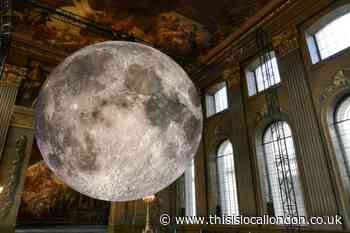 The Museum Of The Moon Finishes At Old Royal Naval College Greenwich