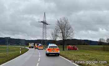 Sulz: Unfall Richtung Bergfelden, Feuerwehr und Rettungsdienst im ... - NRWZ.de Neue Rottweiler Zeitung