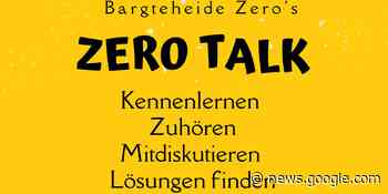 Bargteheide: Zero Talk am 18.01.2023, 19 Uhr - Ahrensburg Portal