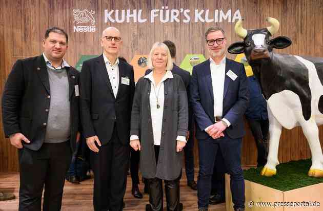 Mit Super-Food und nachhaltigem Futteranbau zur klimafreundlicheren Milch: Nestlé Deutschland informiert auf der IGW 2023 über Fortschritte auf der Klima-Milchfarm - Mission Klimamilch (Teil 3)
