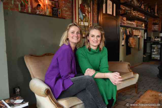 Zussen Liesbeth en Stéphanie zoeken nog vrijgezelle mannen voor date-avond op café: “Tinder? Vroeger leerden koppels elkaar kennen aan de bar, dat moet terugkomen”