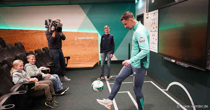 WERDER KIDS WEEK: Kinder-Reporter:innen hautnah dabei