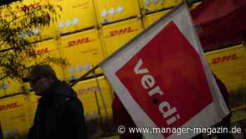 Ver.di ruft Brief- und Paketzusteller auch für Samstag zu Streik auf