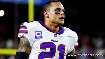 LOOK: Jordan Poyer tells Tom Brady 'Go be with your kids' on his podcast after Buccaneers Wild Card loss