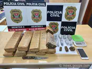 Polícia Civil prende em flagrante suspeito de tráfico de drogas em ... - Globo