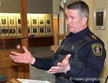 Belleville crimes spike 40% in Q3, reports Police Chief Mike Callaghan - Gananoque Reporter