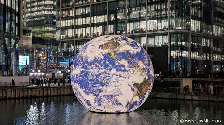 Canary Wharf’s Winter Lights festival has opened