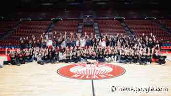 "One Team!": 140 studenti sul parquet del Forum di Assago con i campioni dell'Olimpia Milano - Luce - Luce