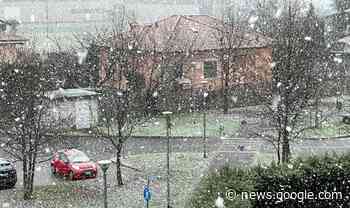 Fiocchi di neve su Saronno - La Prealpina