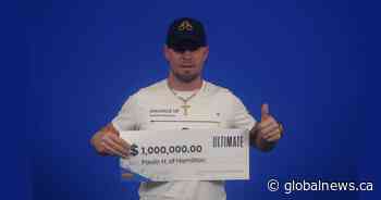 $1M Hamilton lottery winner says he’ll put deposit down on new home with winnings
