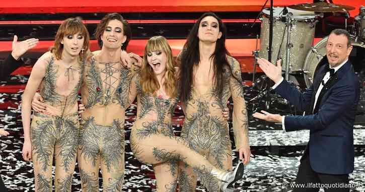Sanremo 2023, Amadeus al Tg1 con i Maneskin: “Saranno con me al Festival nella serata di giovedì”