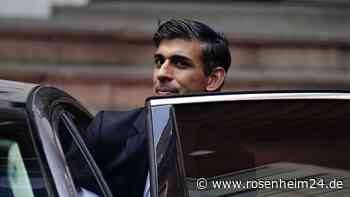 Fahrt ohne Gurt: Premier Rishi Sunak muss Strafe zahlen