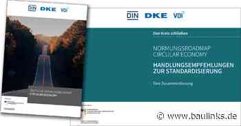 Normungsroadmap Circular Economy von DIN, DKE und VDI