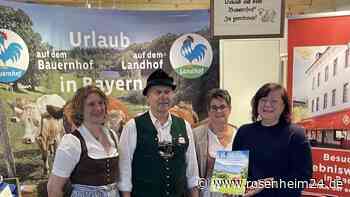 Besuch beim Stand „Urlaub auf dem Bauernhof“ auf der Grünen Woche in Berlin