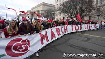 US-Abtreibungsgegner feiern beim "Marsch für das Leben"