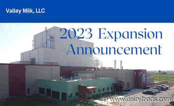 Valley Milk expands milk processing facility