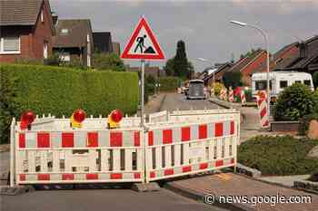Kolpingstraße in Velen bekommt neue Wasserleitung - Borkener Zeitung