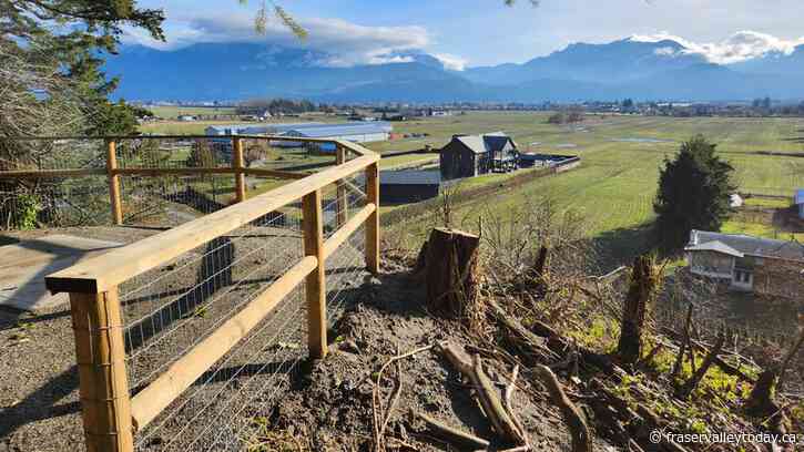 Little Mountain south-facing trail stairs project almost done