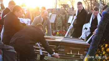 Canadian killed in Ukraine remembered as 'great son' at Kyiv funeral