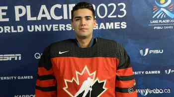 Cree goalie plays for Team Canada in international university winter games