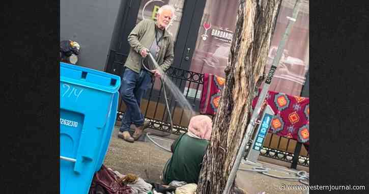San Francisco Business Owner Arrested for Spraying Homeless Person With Water