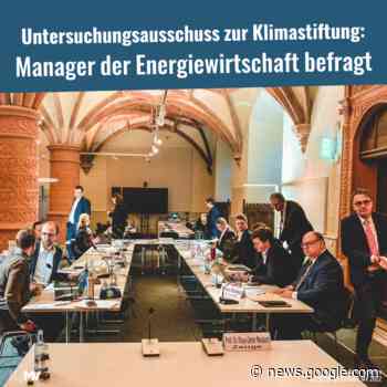 Von Wirtschaft und Werten – Energiemanager vor dem ... - KATAPULT MV