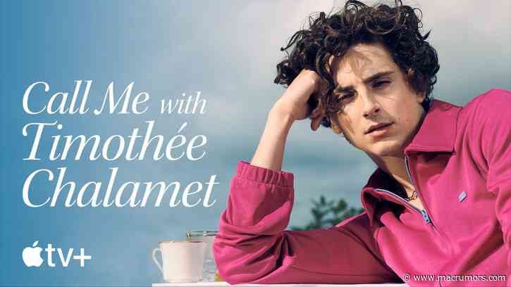 Timothée Chalamet Wants to Star on Apple TV+ in New Ad for Streaming Service