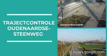 Palen voor trajectcontrole op Oudenaardsesteenweg zijn ... - Het Laatste Nieuws