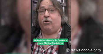 Ontario man reacts to Canada's new alcohol guidelines and it's so ... - blogTO