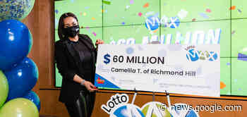 "Is this real?": Ontario lottery player wins $60 million jackpot - Curiocity
