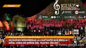 De raíces misioneras la cantante que brilla en el coro de niños del ... - Misiones OnLine